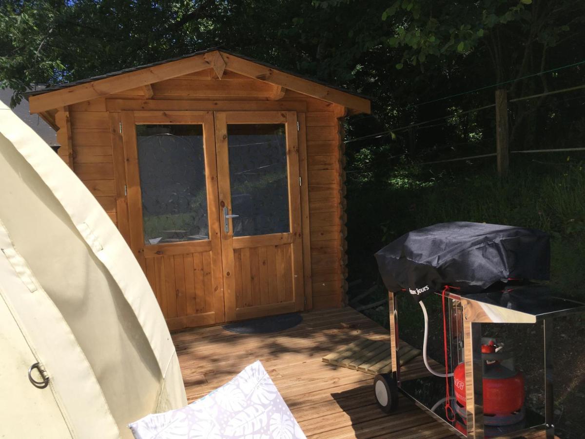 Wigwam, séjour ecolo glamping Frechet-Aure Extérieur photo