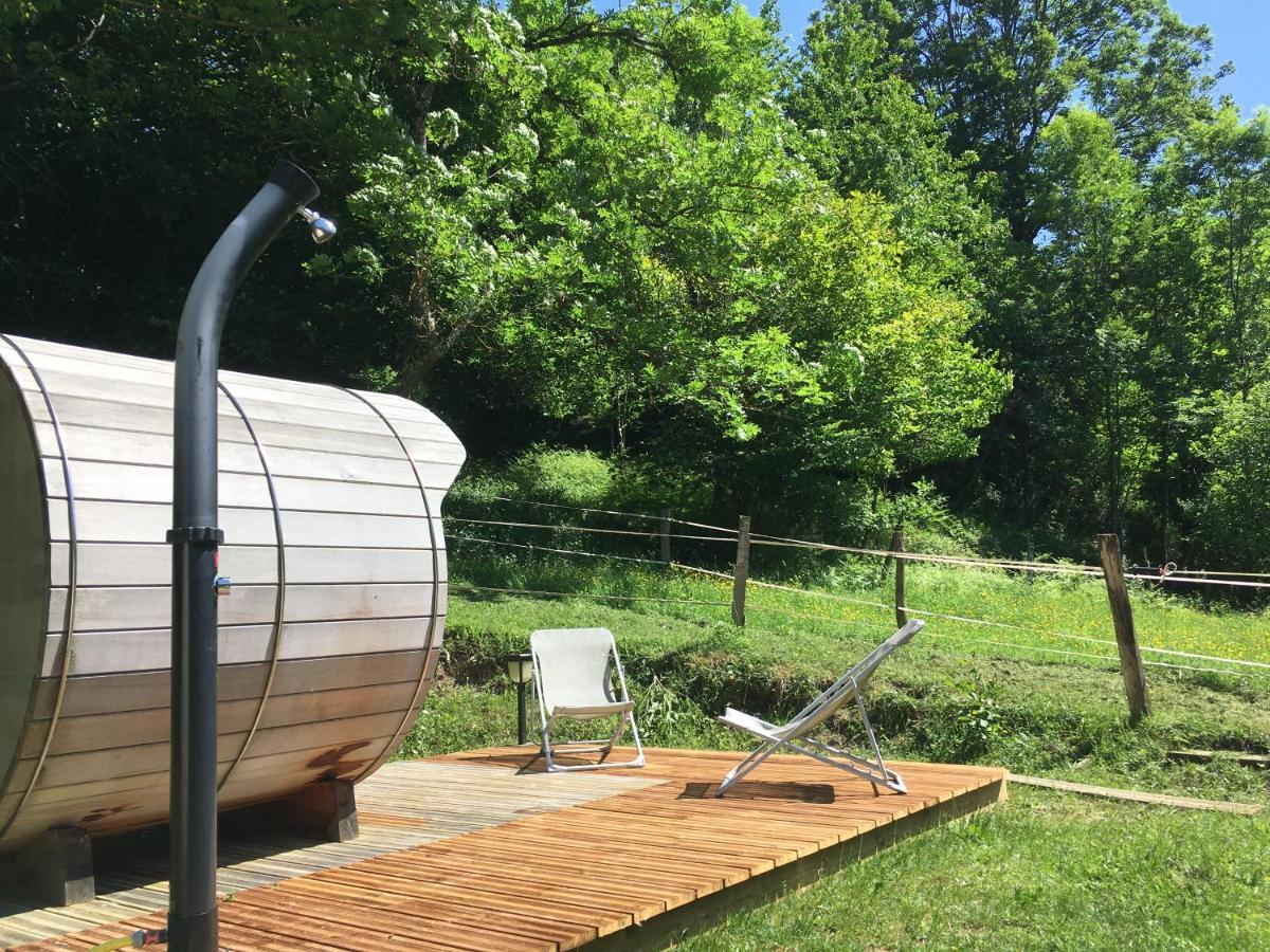 Wigwam, séjour ecolo glamping Frechet-Aure Extérieur photo