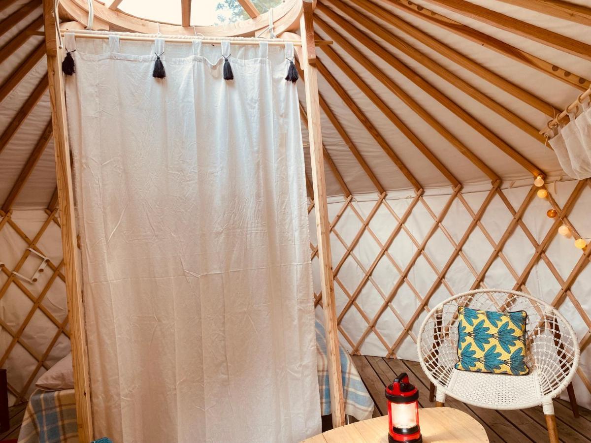 Wigwam, séjour ecolo glamping Frechet-Aure Extérieur photo